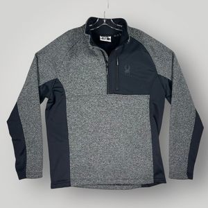 Spyder Outbound Core 1/4 Quarter Zip  Fleece Lined Sweater jacket Men's X-Large